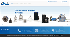 Desktop Screenshot of ameltecnica.com