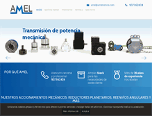 Tablet Screenshot of ameltecnica.com